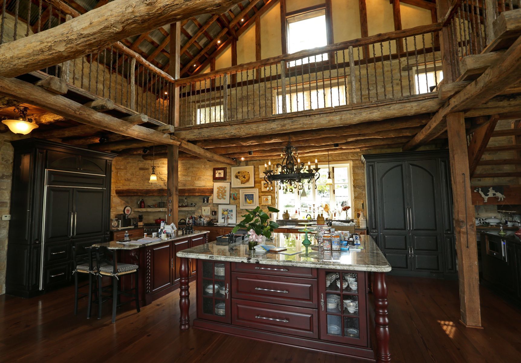At home: Ron Brown's Franklin County ranch